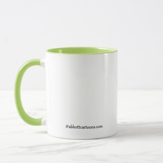 Hilarious Golf Humour Mug (Gauche)