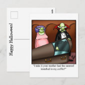Hilarious Halloween Humor Briefkaart (Voorkant / Achterkant)