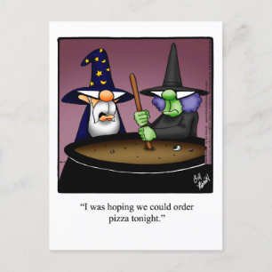 Hilarious Halloween Humor Briefkaart