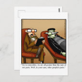 Hilarious Halloween Humor Briefkaart (Voorkant / Achterkant)