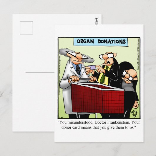 Hilarious Halloween Humor Briefkaart (Voorkant / Achterkant)