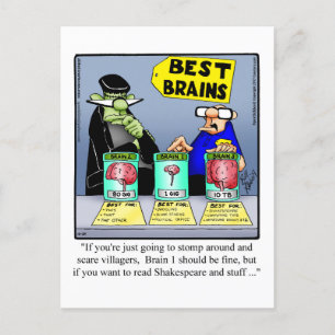 Hilarious Halloween Humor Briefkaart