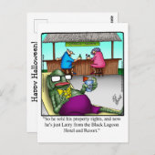 Hilarious Halloween Humor Briefkaart (Voorkant / Achterkant)