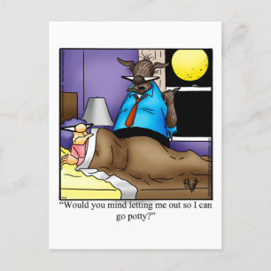 Hilarious Halloween Humor Briefkaart