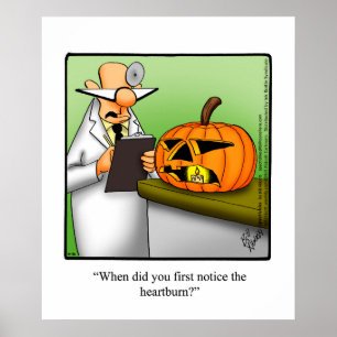 Hilarious Halloween Humor Poster 
