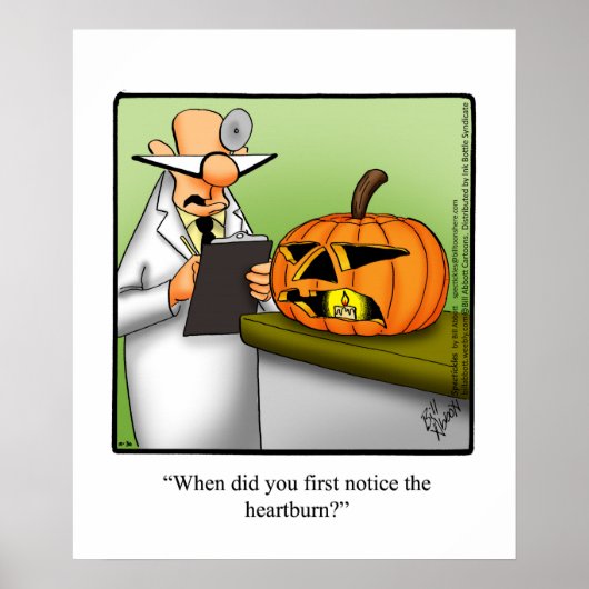 Hilarious Halloween Humor Poster (Voorkant)