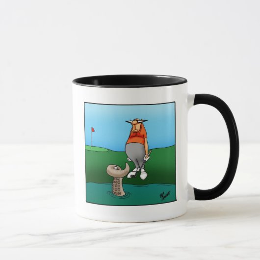 Hilarious Humour de golf cadeau Mug (Droite)