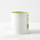 Hilarious Humour de golf Ringer Mug (Centre)