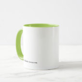 Hilarious Humour de golf Ringer Mug (Devant gauche)