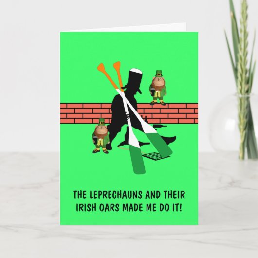 Hilarious Irish Kaart (Voorkant)