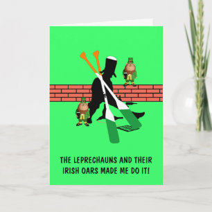 Hilarious Irish Kaart