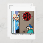 Hilarious Juste Pour Rire Carte Postale (Devant / Derrière)