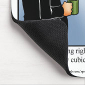 Hilarious Office Humor Mousepad Gift Muismat (Hoek)