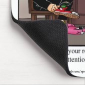 Hilarious Office Humor Mousepad Gift Muismat (Hoek)