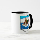 Hilarious Pêche Humour café Mug (Devant droit)