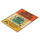 Hilarious Perimenopause Brain Fog Champion Notitieboek (Linkerzijde)