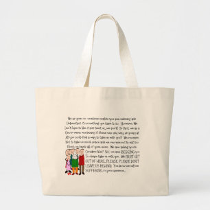 Hilarious Retirement Card—Van de Gang! Grote Tote Bag