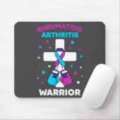 Hilarious Rheumatoid Warrior Arthritis Awareness Muismat (Met muis)