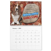 Hilarious Thoughts of My Basset Hound Kalender (Feb 2026)