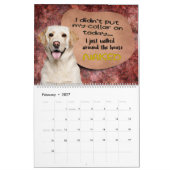 Hilarious Thoughts of My Labrador Retriever Kalender (Feb 2027)