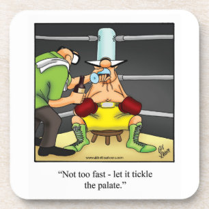 Hilarious Wine Humor Onderzetter