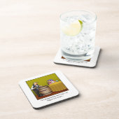 Hilarious Wine Humor Onderzetter Set (Rechterzijde)