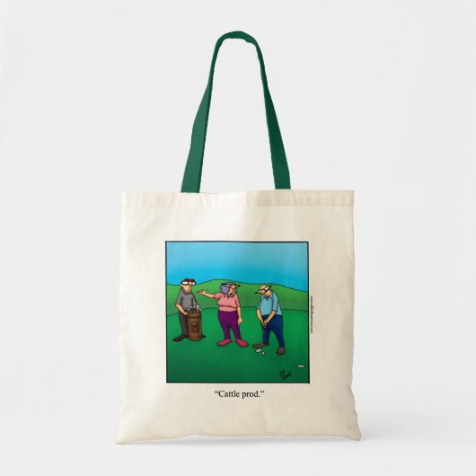 Hilarious Woman's Golf Tas Gift (Voorkant)