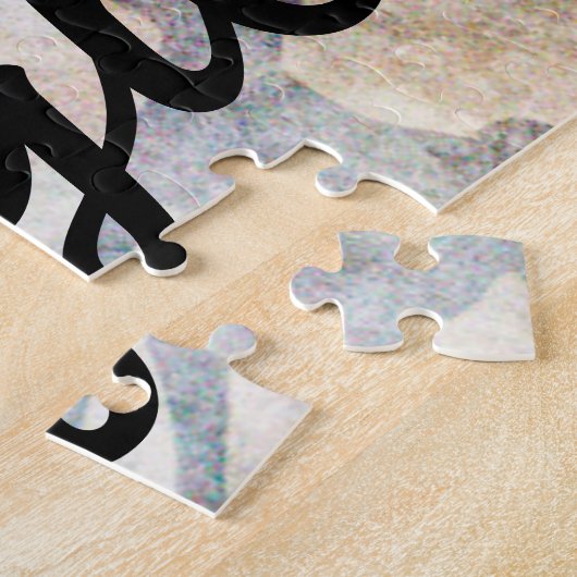 Hilarisch denken van je Beagle Jigzaag Puzzle Legpuzzel (Zijkant)