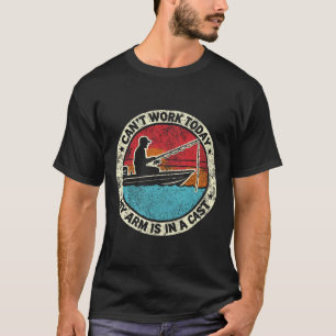 Hilarisch Gevist Ik kan vandaag niet werken mijn a T-shirt