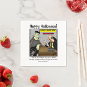Hilarisch Halloween Humor Party servetten (Insitu)