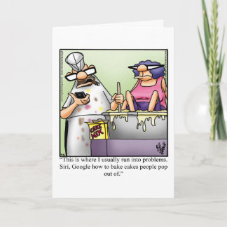 Hilarisch Happy Birthday Wenskaart Kaart