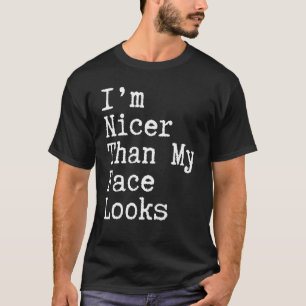 Hilarisch Introvert Sarcastisch gedrag Distress T-shirt
