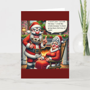 Hilarisch Kerst Kaart
