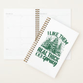 Hilarisch Kerstman Pakket Raar Kerstmisontwerp Zwe Planner (Display)