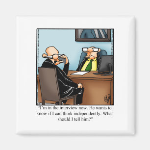 Hilarisch Office Humor Magnet Gift Magneet
