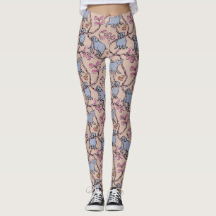 Hilarisch patroon 1L Chinees Vietnamese varkensjaa Leggings