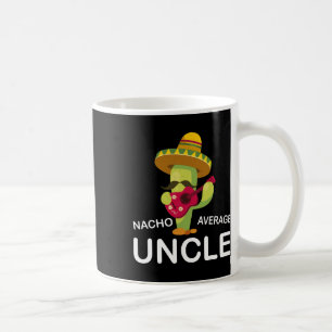 Hilarisch Uncle Joke Humor Funny Nacho Gemiddelde  Koffiemok