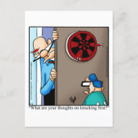 Hilarisch voor het lachen Briefkaart