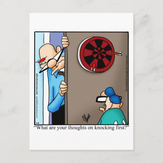 Hilarisch voor het lachen Briefkaart (Voorkant)