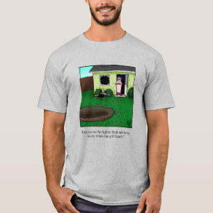 Hilarische Barbacue Humor T-shirt voor papa