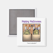 Hilarische Halloween Humor Magnet Gift Magneet (Voorkant / Achterkant)