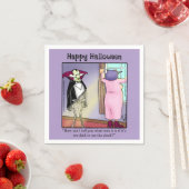 Hilarische Halloween Party servetten (Insitu)