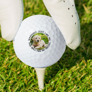 Hilarische 'Hond Papa' Foto Golfbal zonder Recall Golfballen