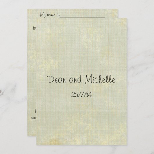 Hilarische Huwelijksadvies Commentaar Kaarten (Voorkant / Achterkant)