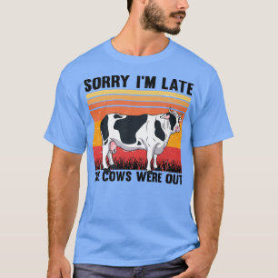 Hilarische koeien veehouders mest boerderijen Enth T-shirt
