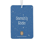 Hilarische seizoensgebonden Humor luchtverfrisser (Achterkant)