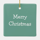 Hilarische Tree Cutting Holiday Ornament Gift (Achterkant)