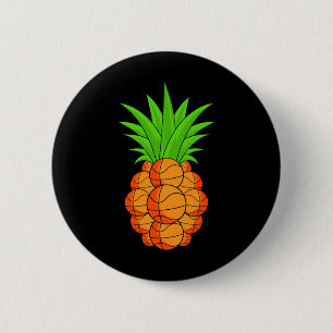 Hilarische unieke basketbal ananas - Original G Ronde Button 5,7 Cm