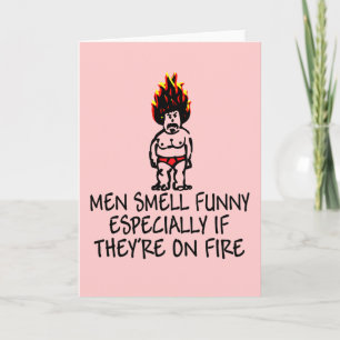 Hilarische wenskaarten alleen voor vrouwen kaart