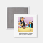 Hilarische Wijn Humor Magnet Magneet (Voorkant / Achterkant)